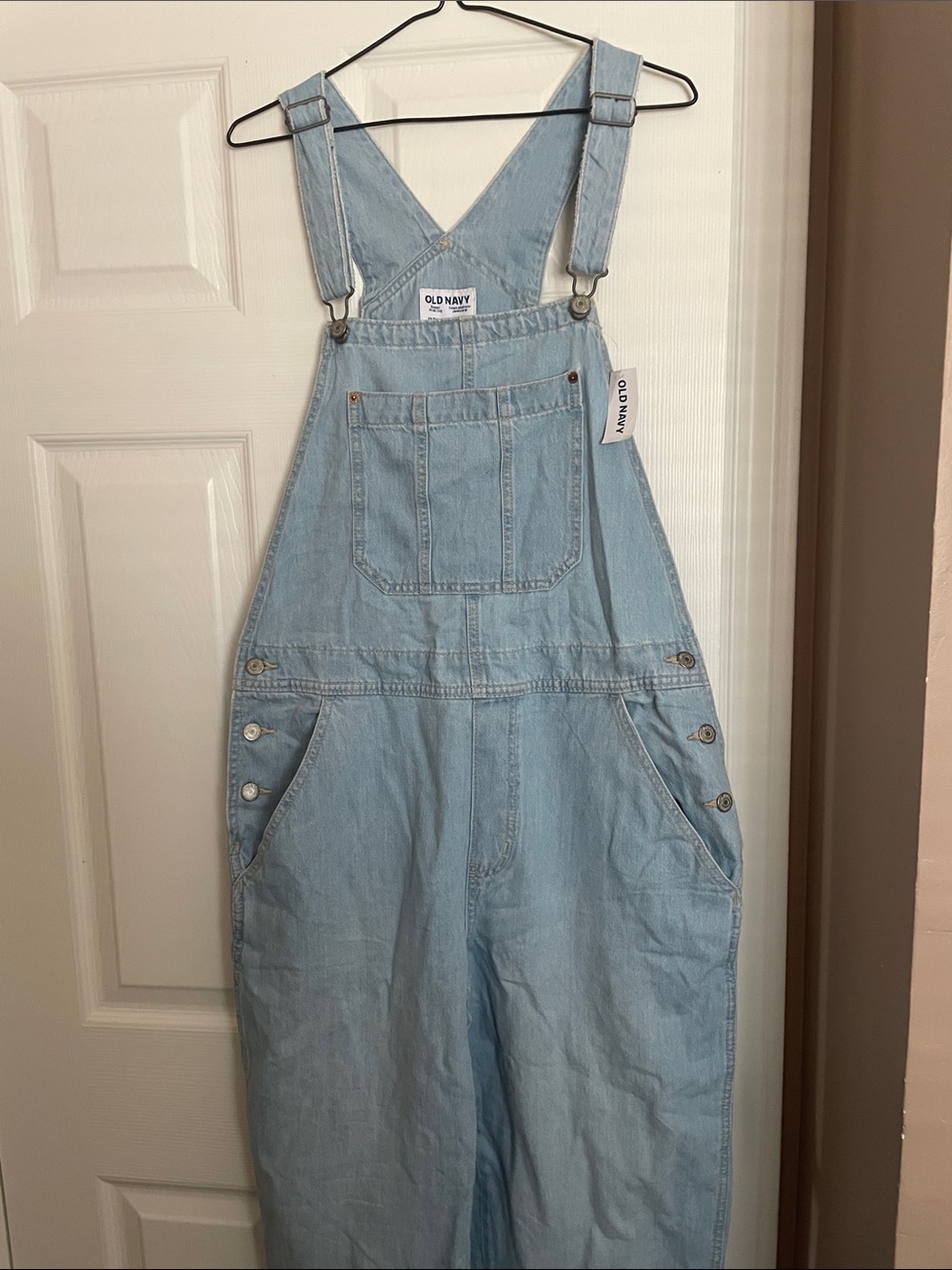 Old Navy Light Blue Denim Overalls